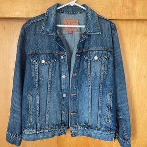 Women’s Lucky Brandy blue denim jacket size xl
